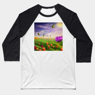 Princess Flower Baseball T-Shirt